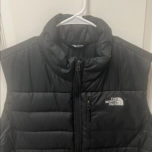 The North Face Charcoal Puffer Vest